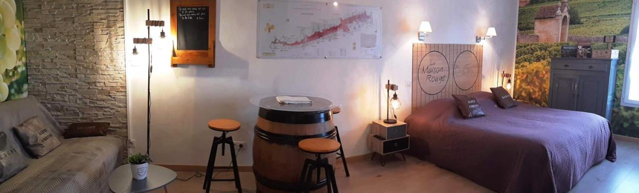 La Maison Rouge Ladoix - Proche Beaune エクステリア 写真